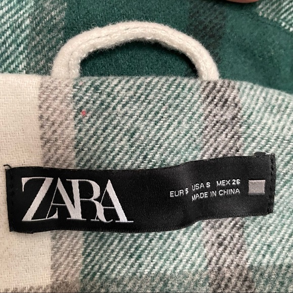 ZARA Blogger Favorite Plaid Shacket - Picture 7 of 8